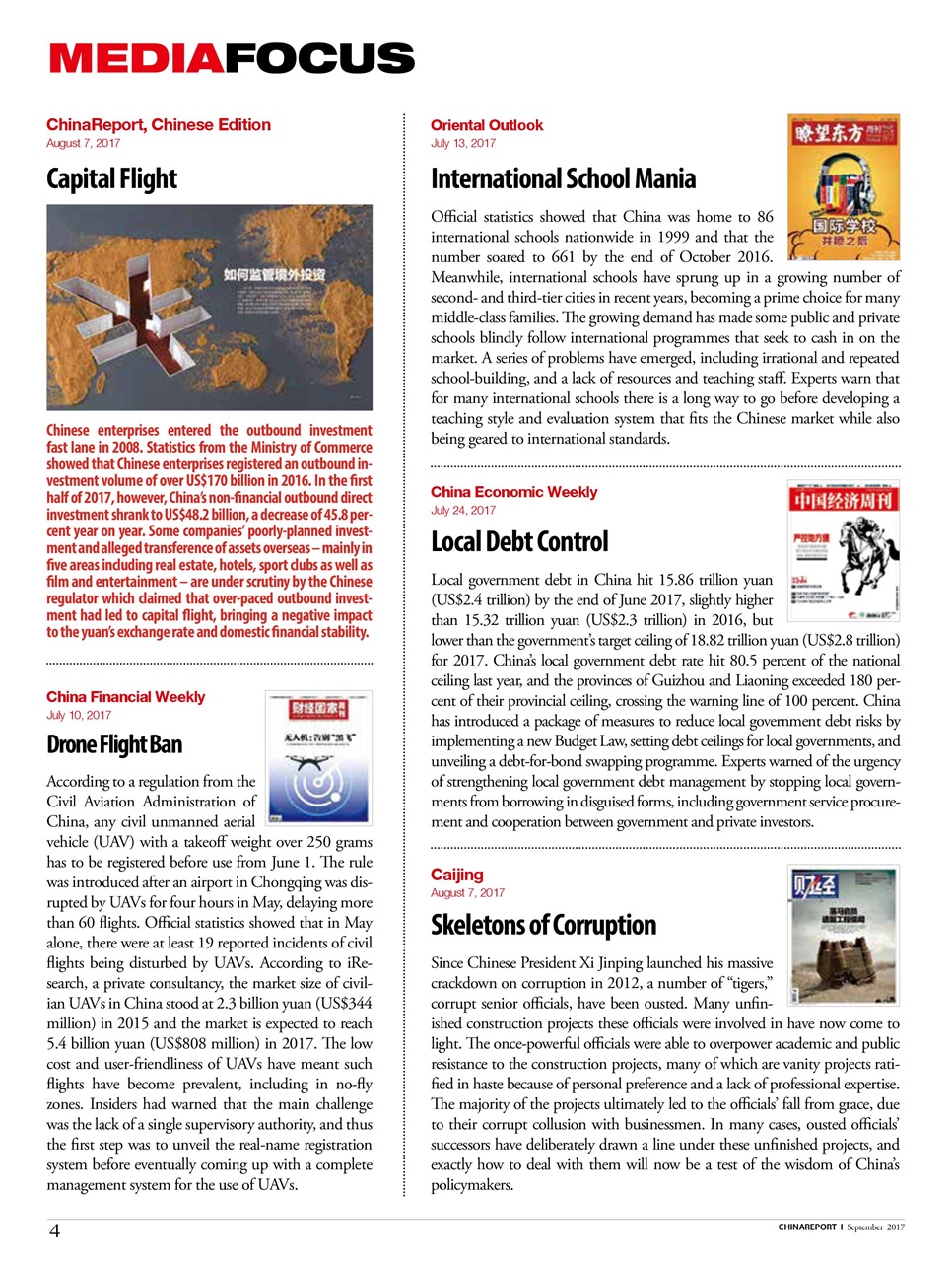 China Report Preview Pages