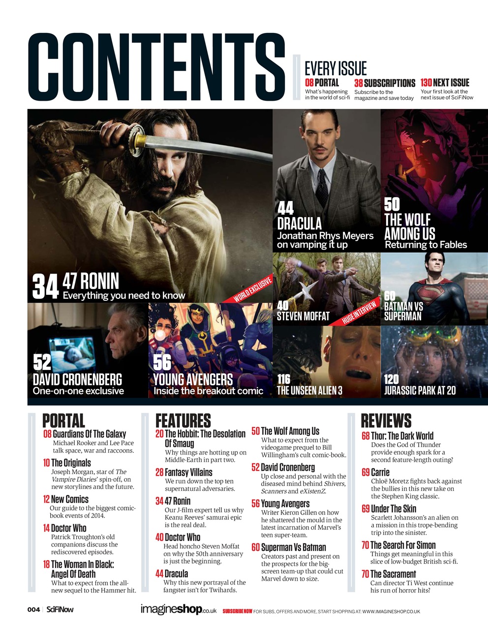 SciFiNow Preview Pages