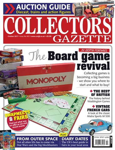 Collectors Gazette issue October 2017