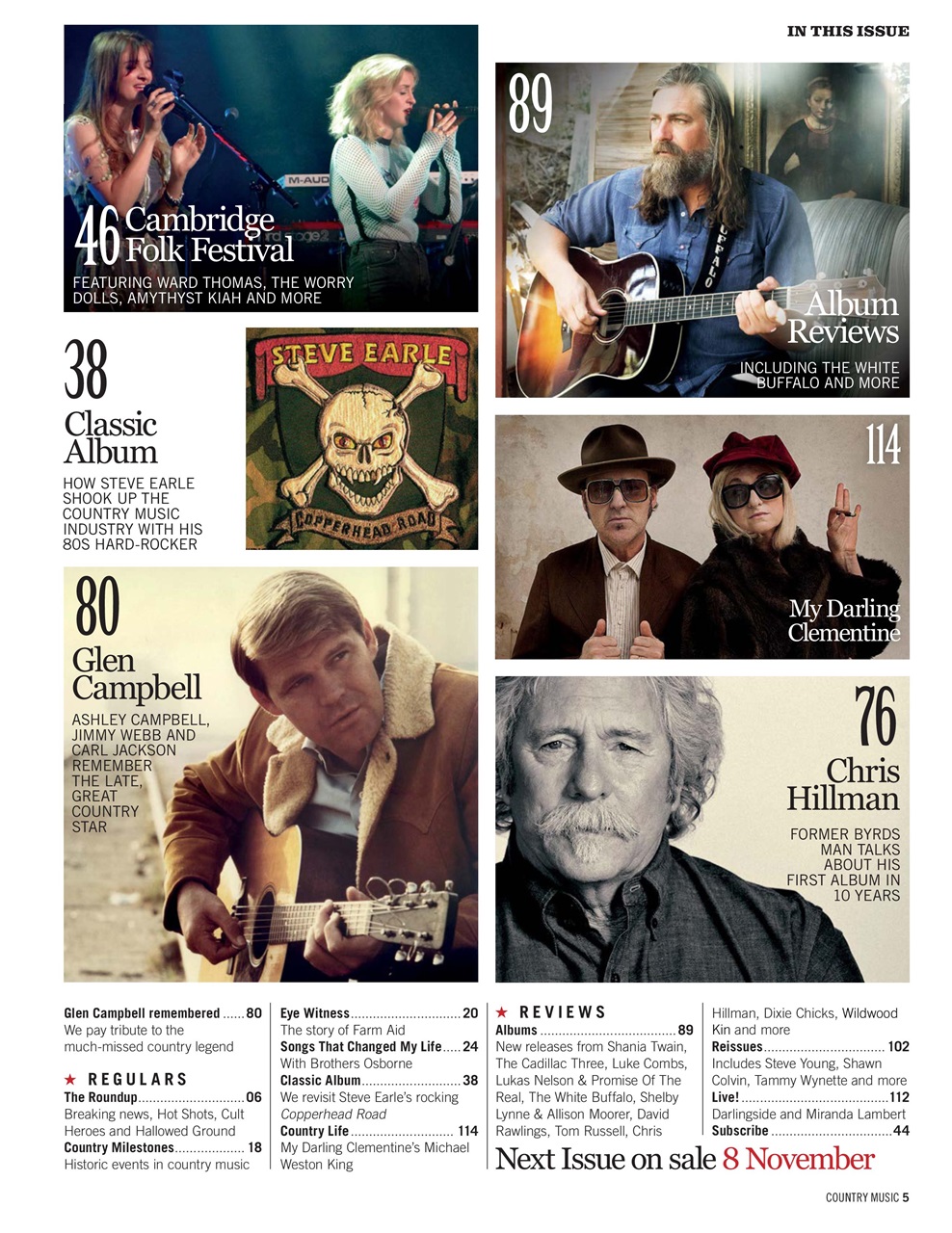 Country Music Preview Pages