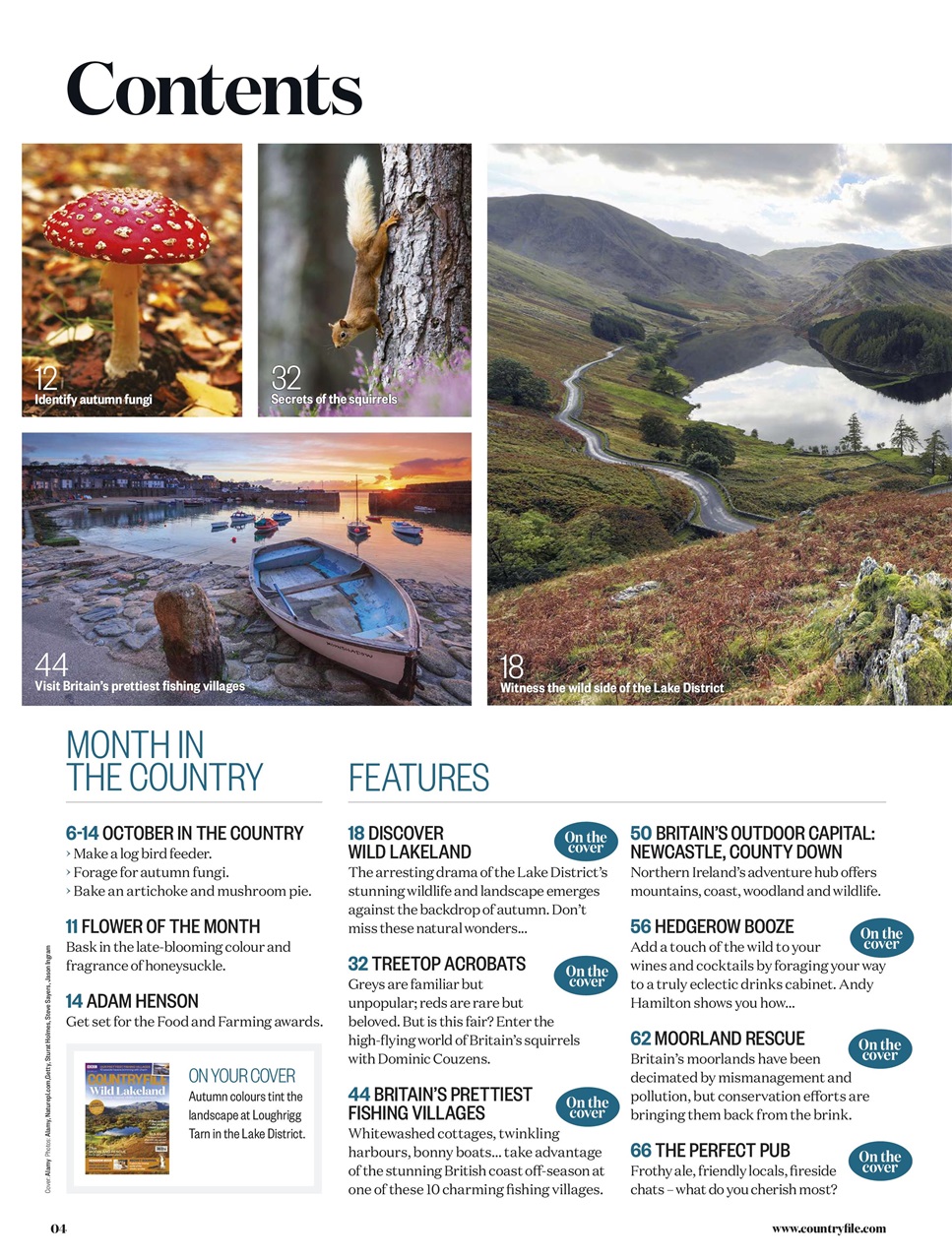 BBC Countryfile Magazine Preview Pages