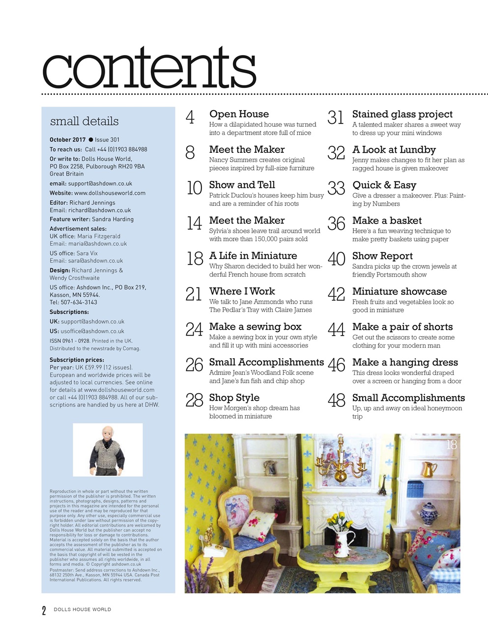 Dolls House World Preview Pages