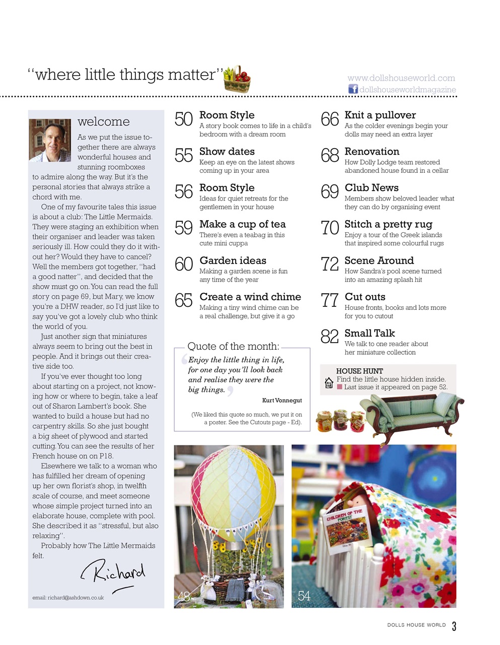 Dolls House World Preview Pages
