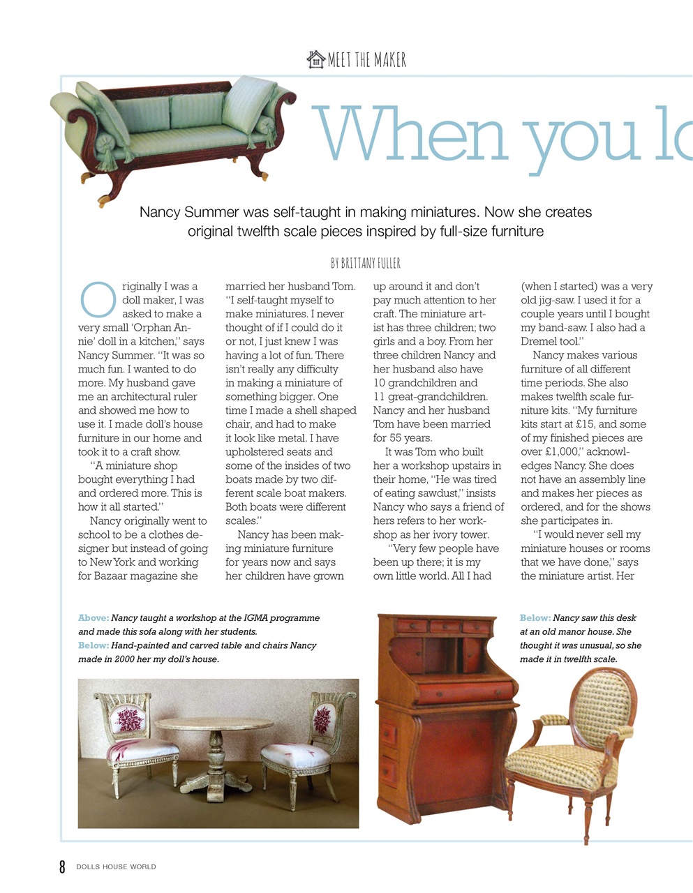 Dolls House World Preview Pages