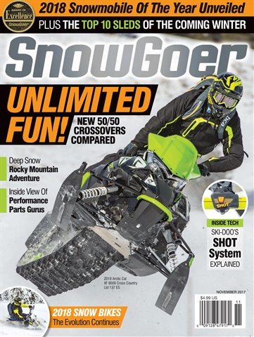 SnowGoer issue November 2017