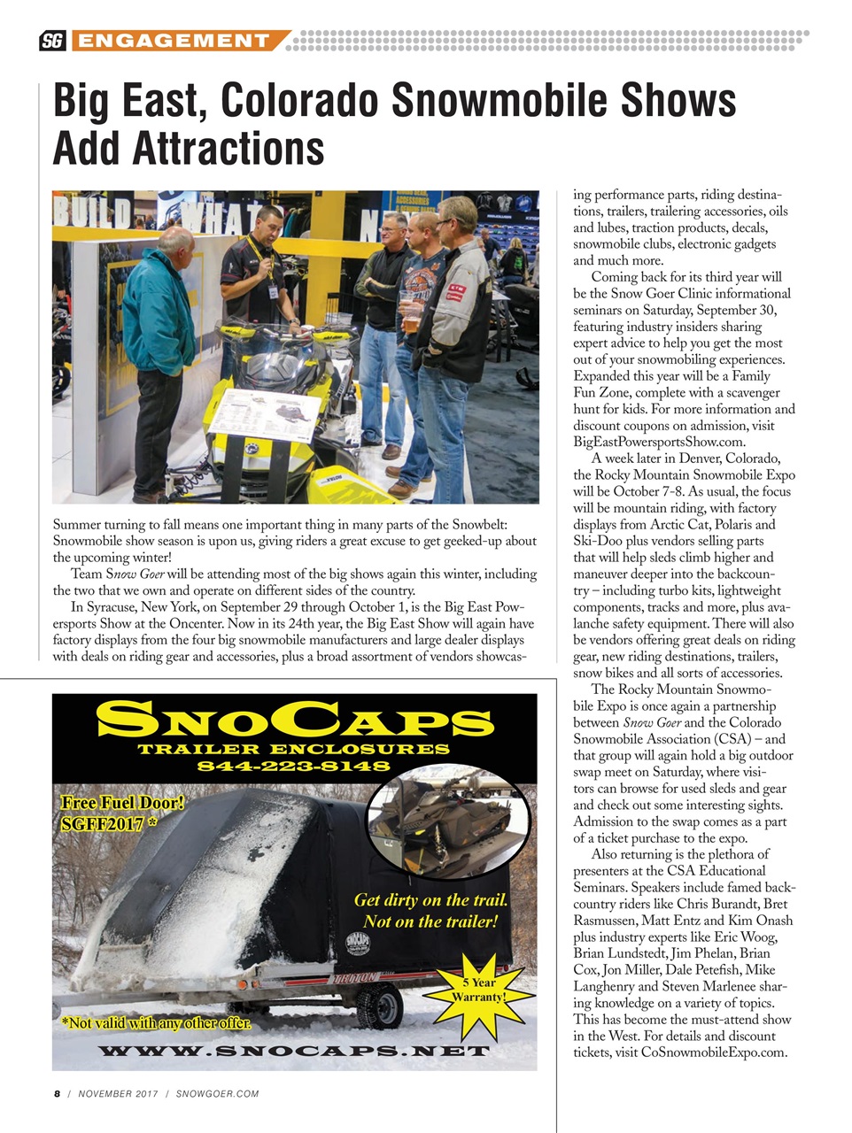 SnowGoer Preview Pages