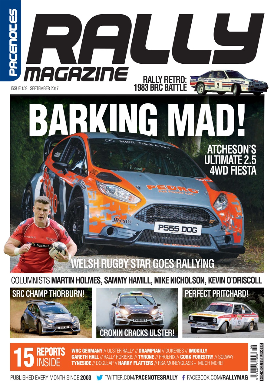Pacenotes Rally magazine Preview Pages