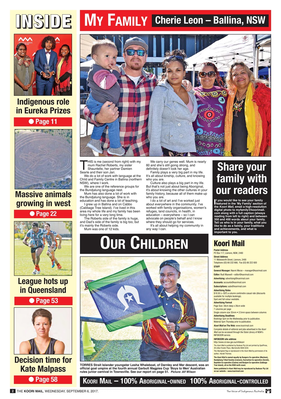 Koori Mail Preview Pages