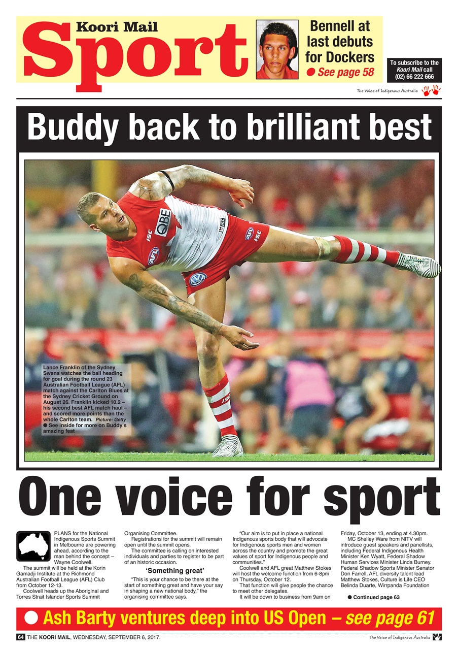 Koori Mail Preview Pages