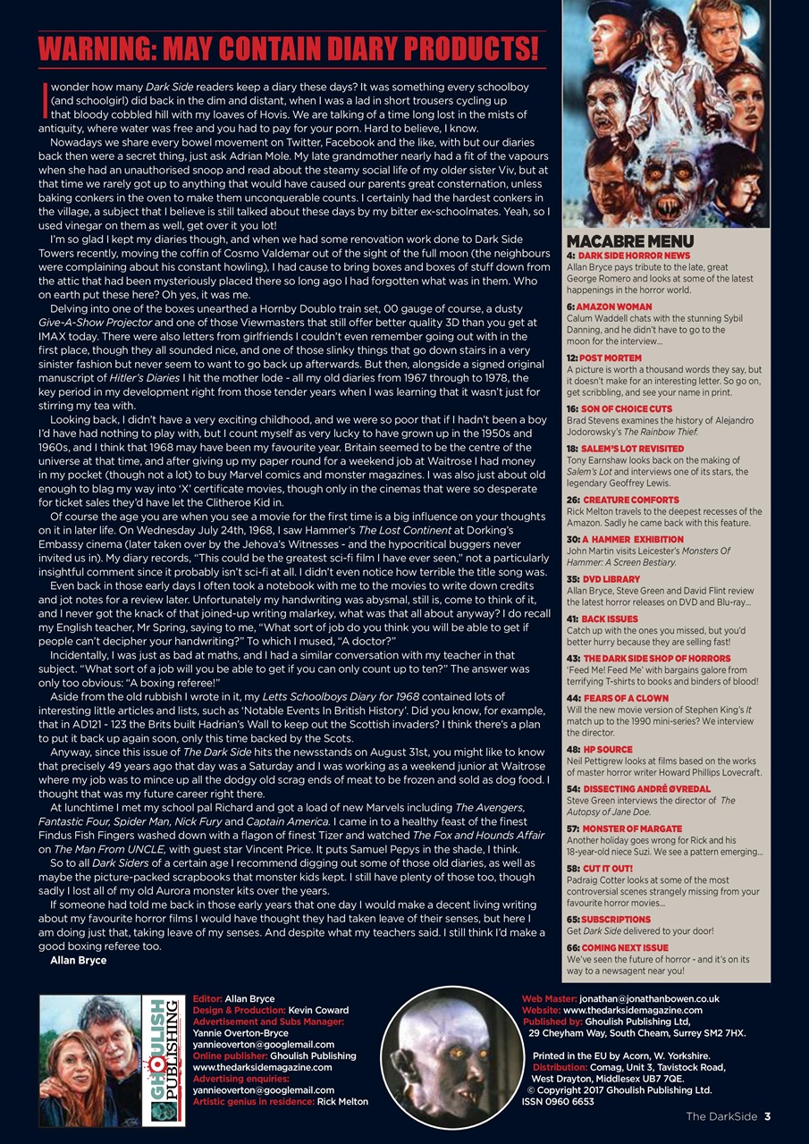 The Darkside Preview Pages