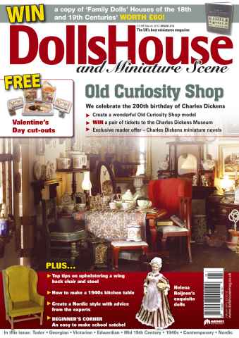 Dolls House and Miniature Scene issue DHMS March 2012 (Iss 213)