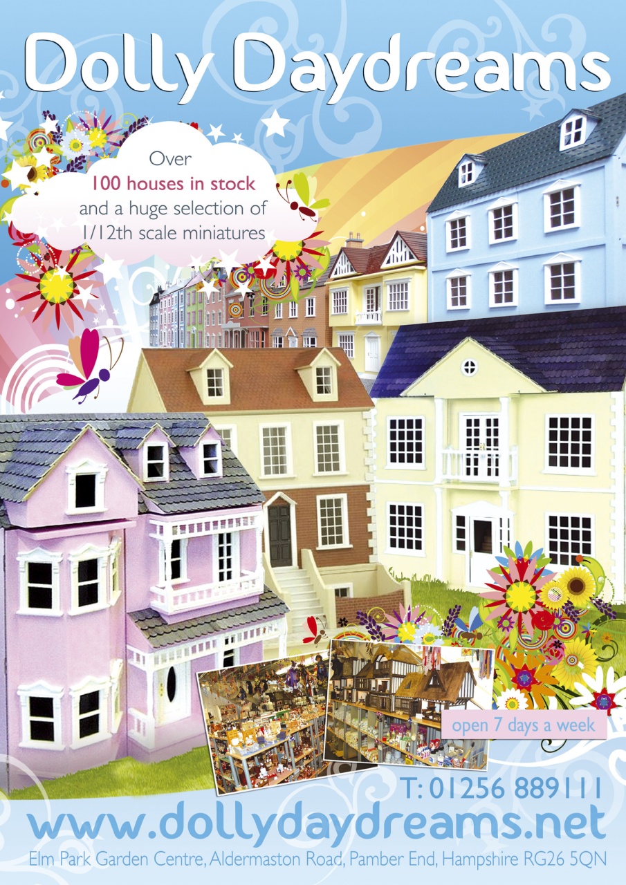Dolls House and Miniature Scene Preview Pages