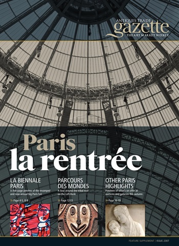 Antiques Trade Gazette issue 2307 FRANCE FEATURE