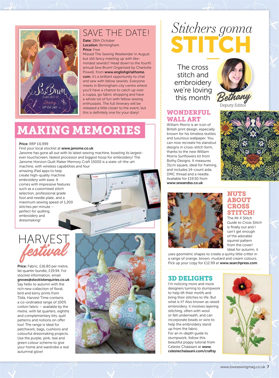 Love Sewing Preview Pages