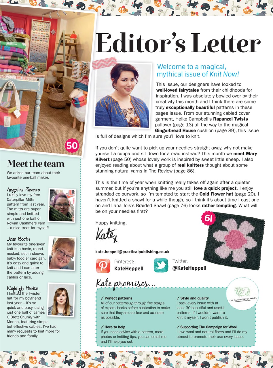 Knit Now Preview Pages