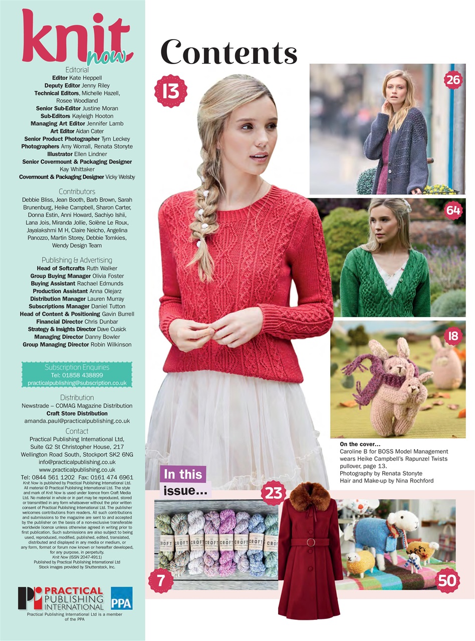 Knit Now Preview Pages