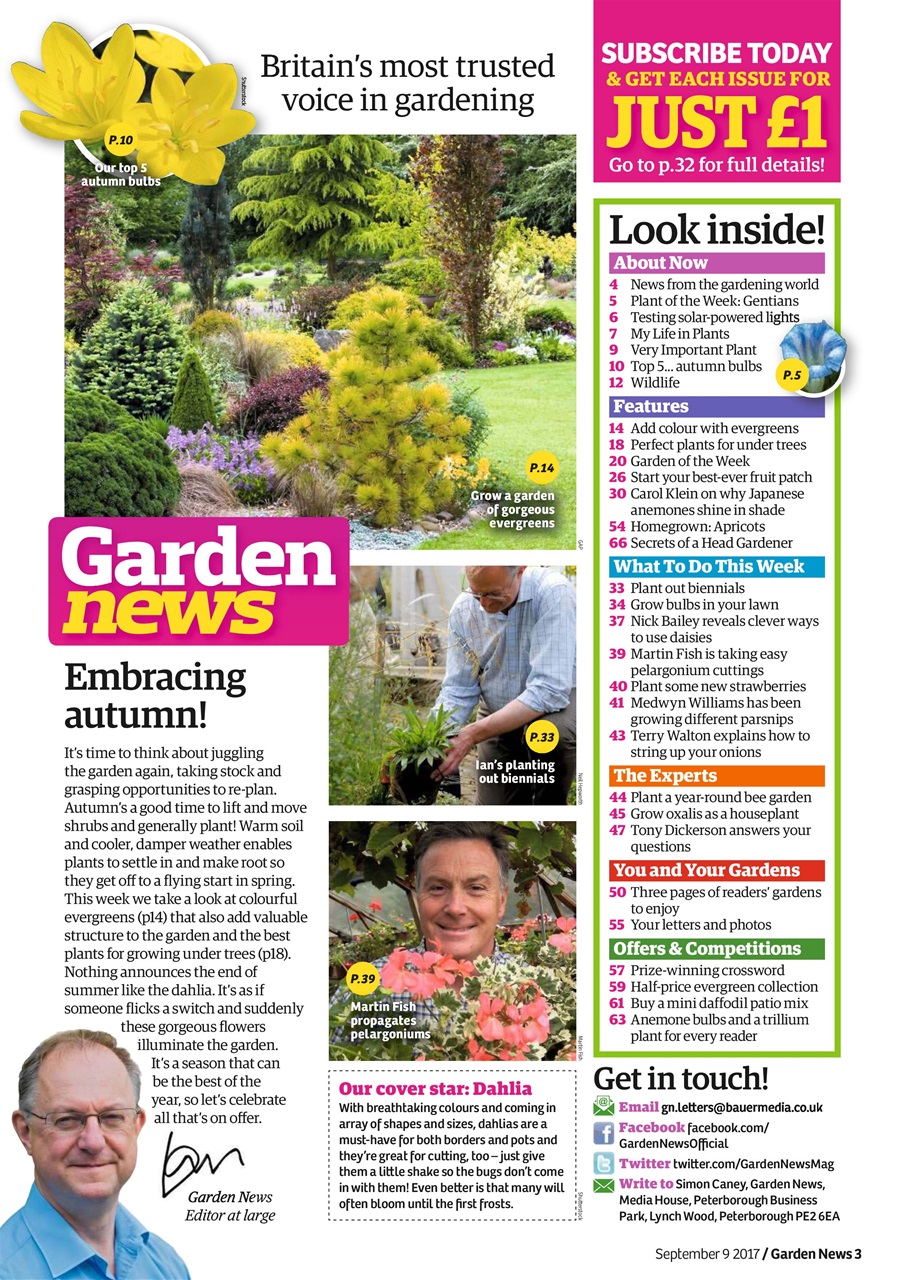 Garden News Preview Pages