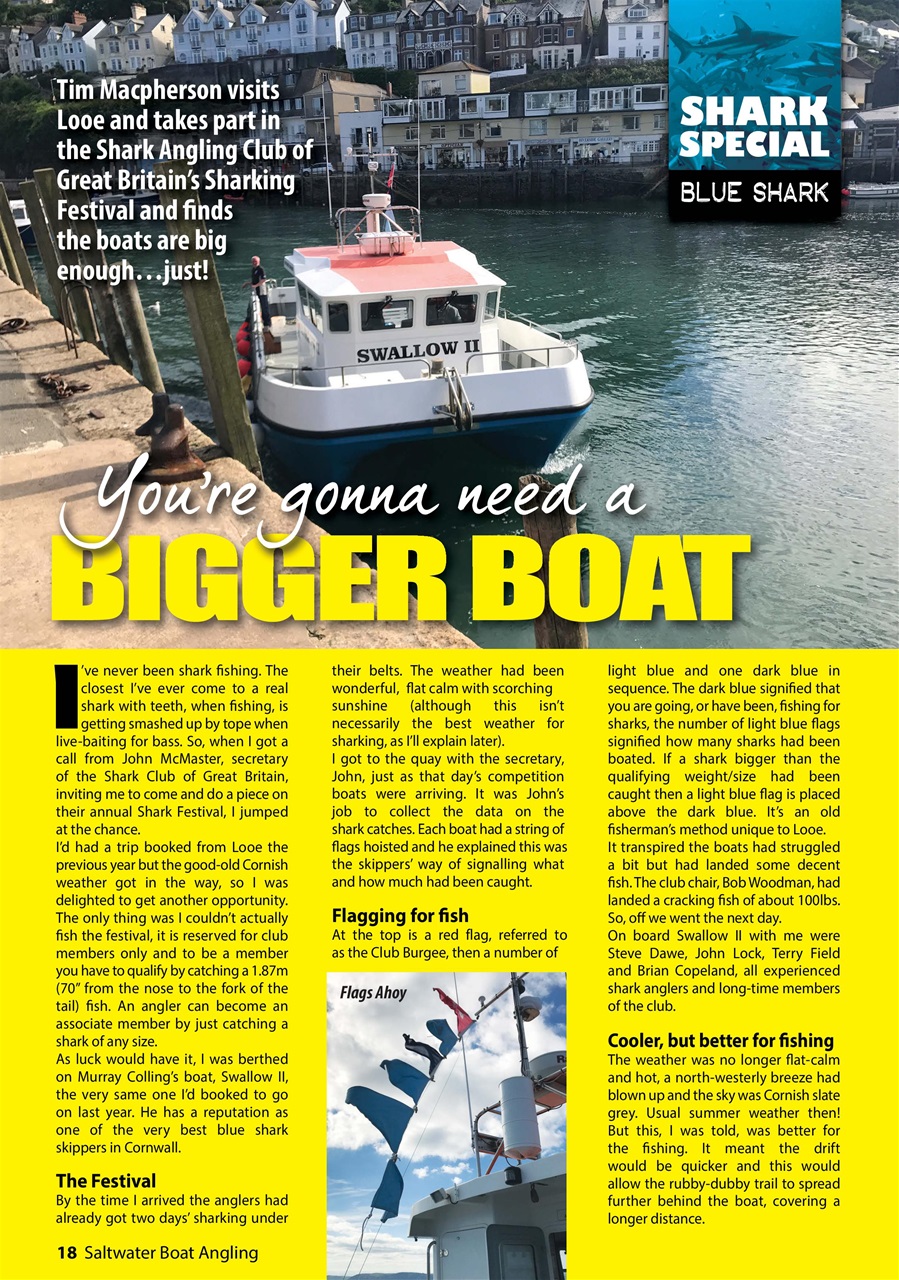 Saltwater Boat Angling Preview Pages