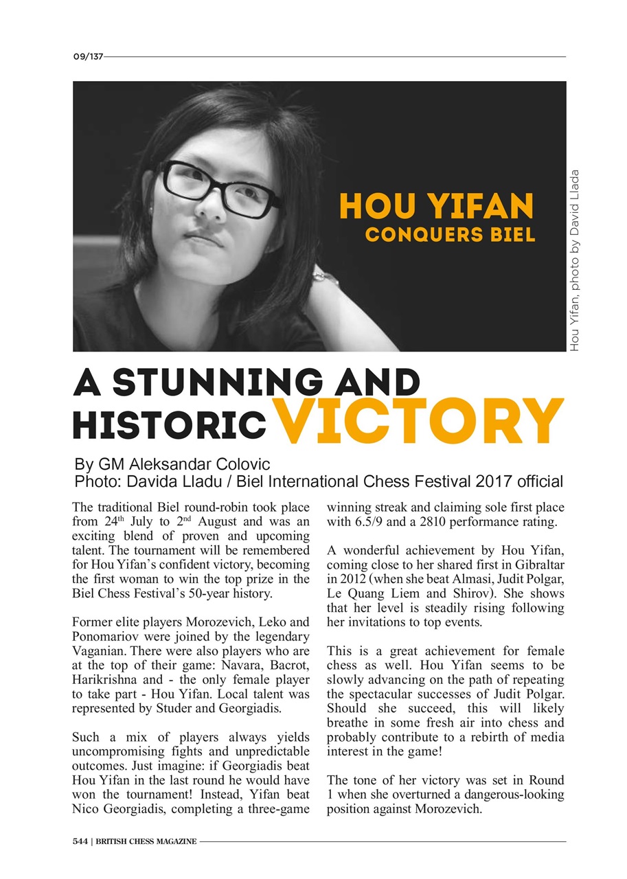 British Chess Magazine Preview Pages