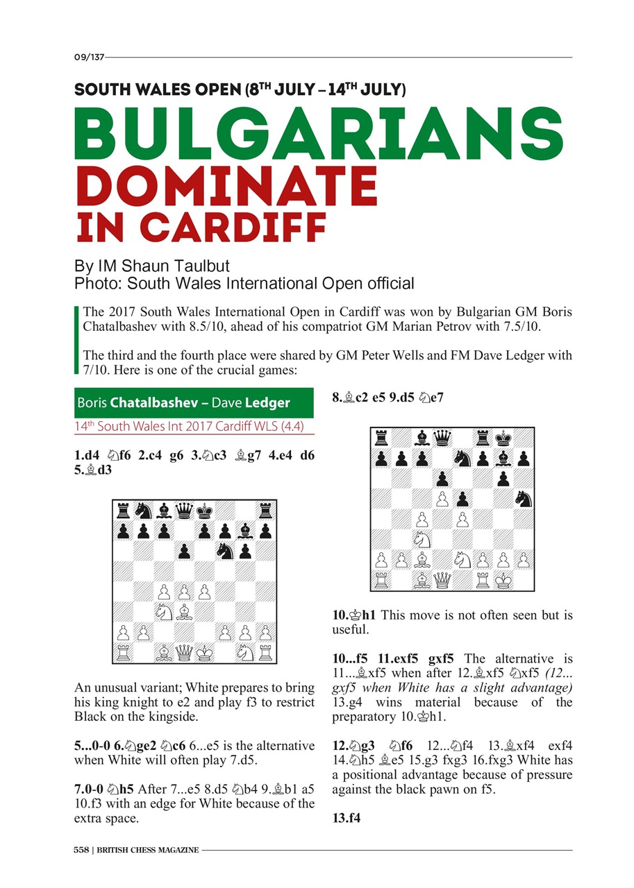 British Chess Magazine Preview Pages