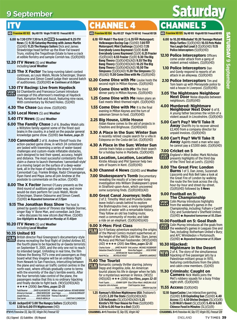 TV Times Preview Pages
