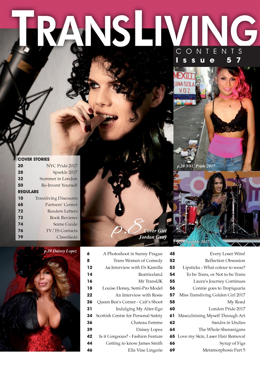 Transliving Magazine Preview Pages