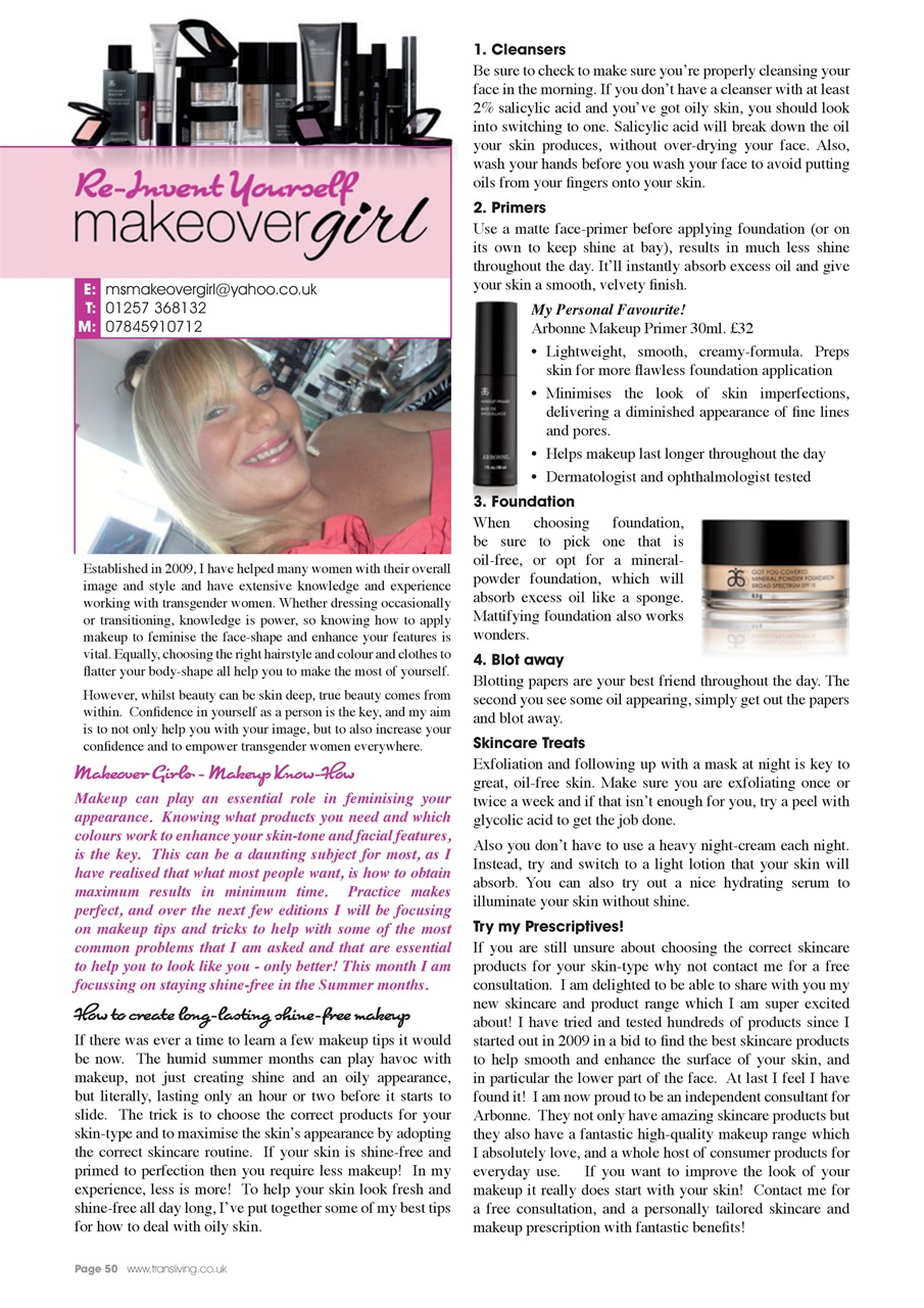Transliving Magazine Preview Pages