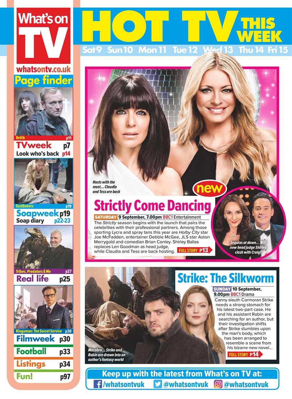 What's on TV Preview Pages