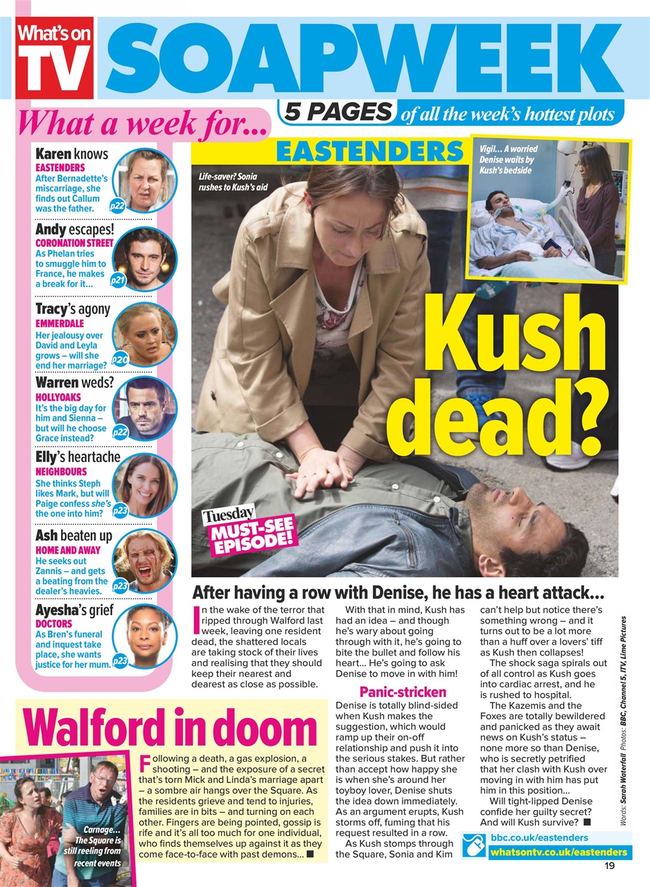 What's on TV Preview Pages