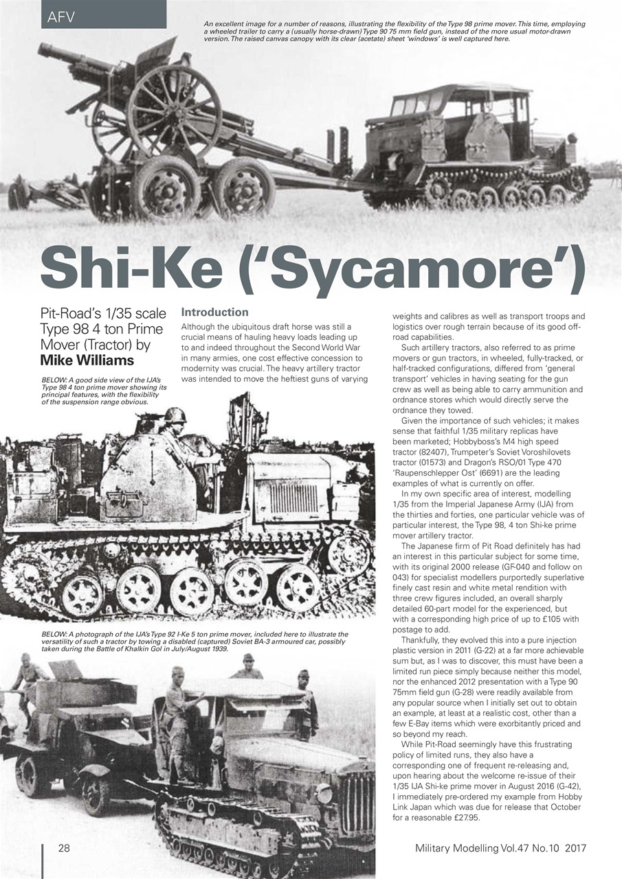 Military Modelling International Magazine Preview Pages