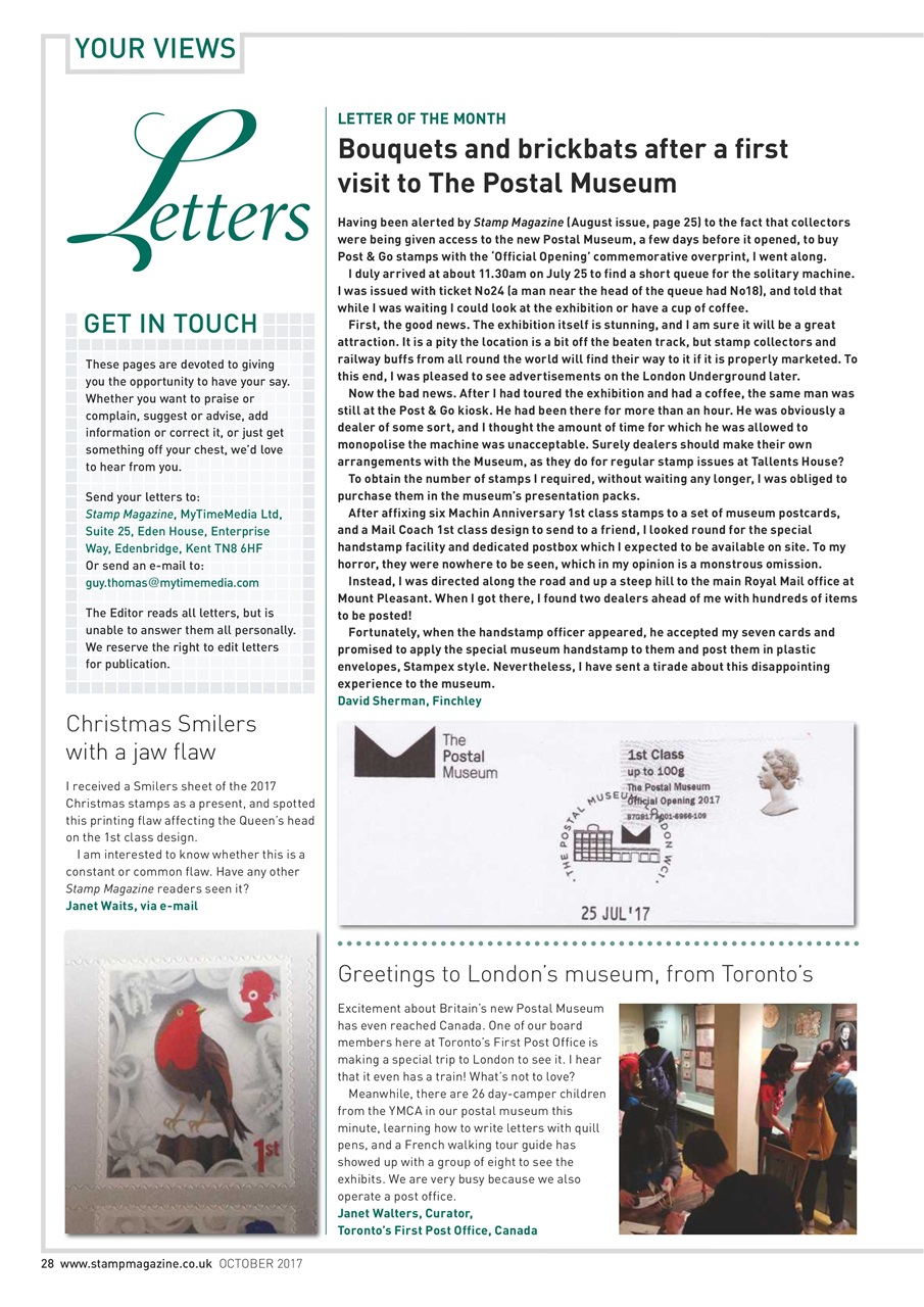 Stamp Magazine Preview Pages