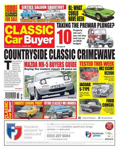 Classic Car Buyer issue 