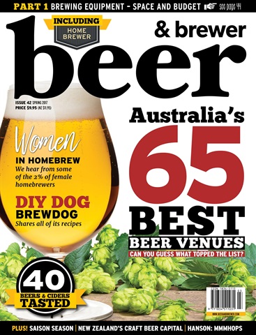 Beer and Brewer issue Spring 2017