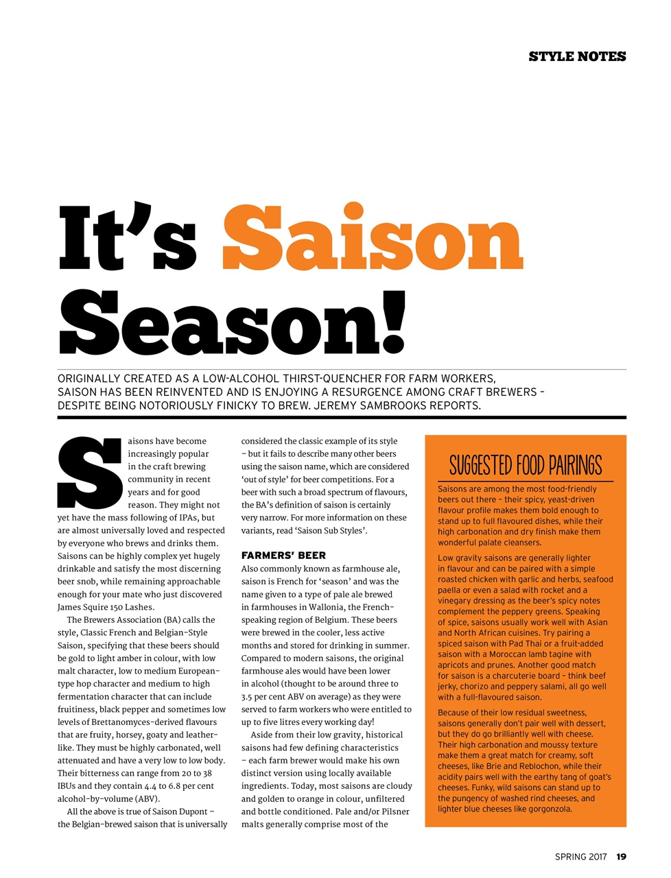 Beer and Brewer Preview Pages