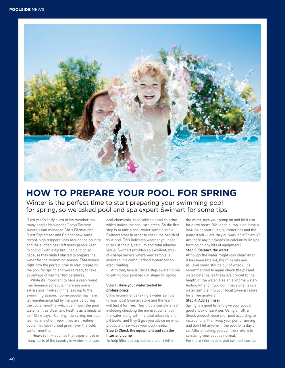 Poolside Preview Pages