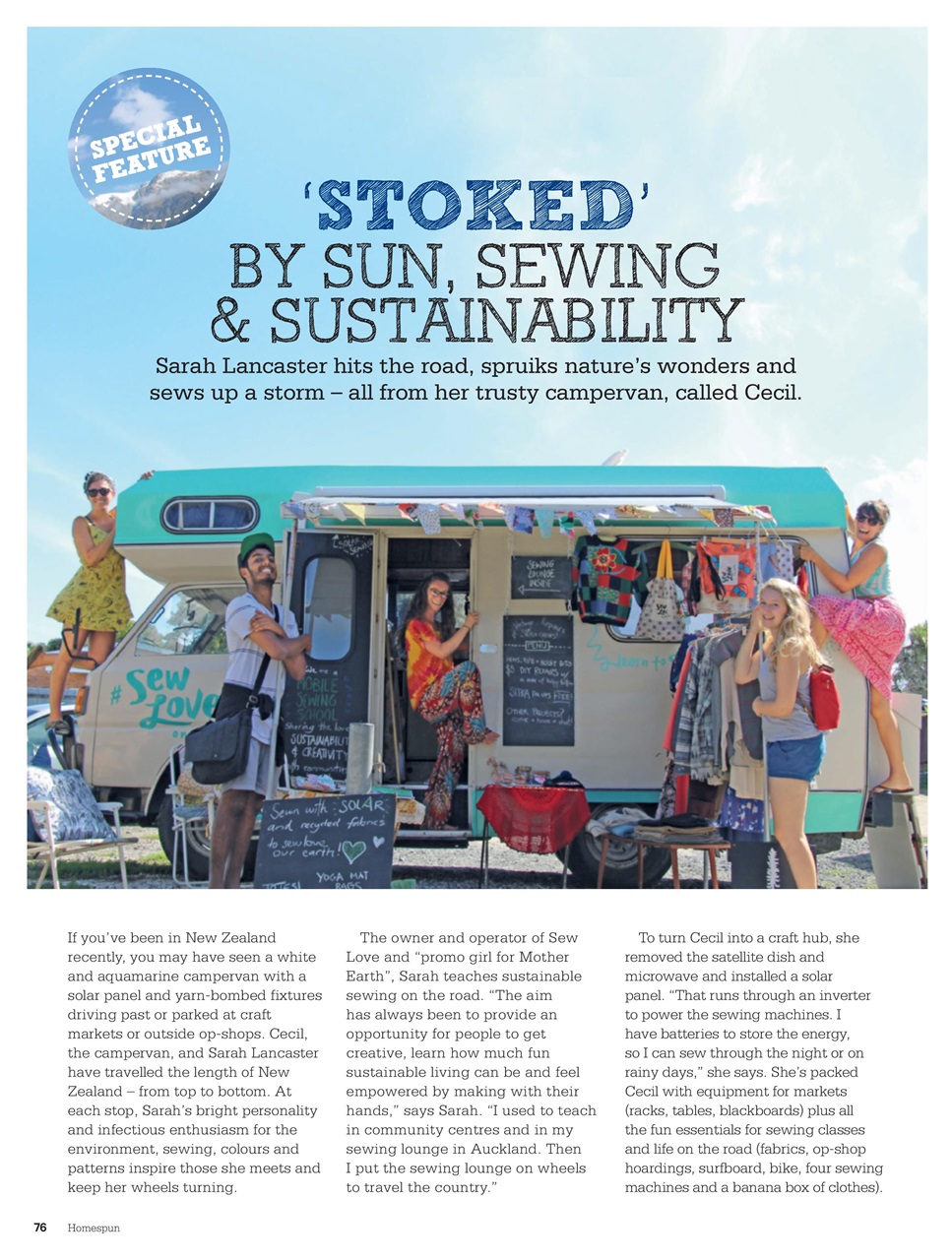 Homespun Preview Pages