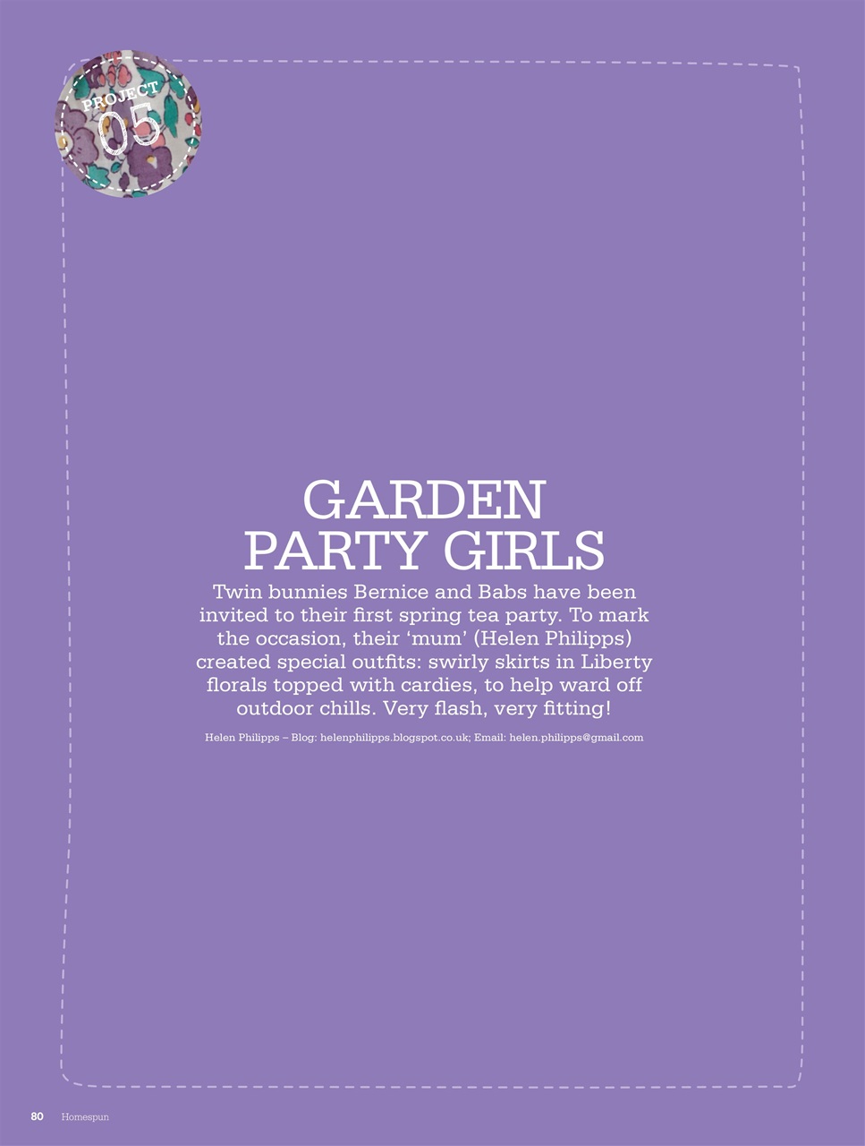 Homespun Preview Pages