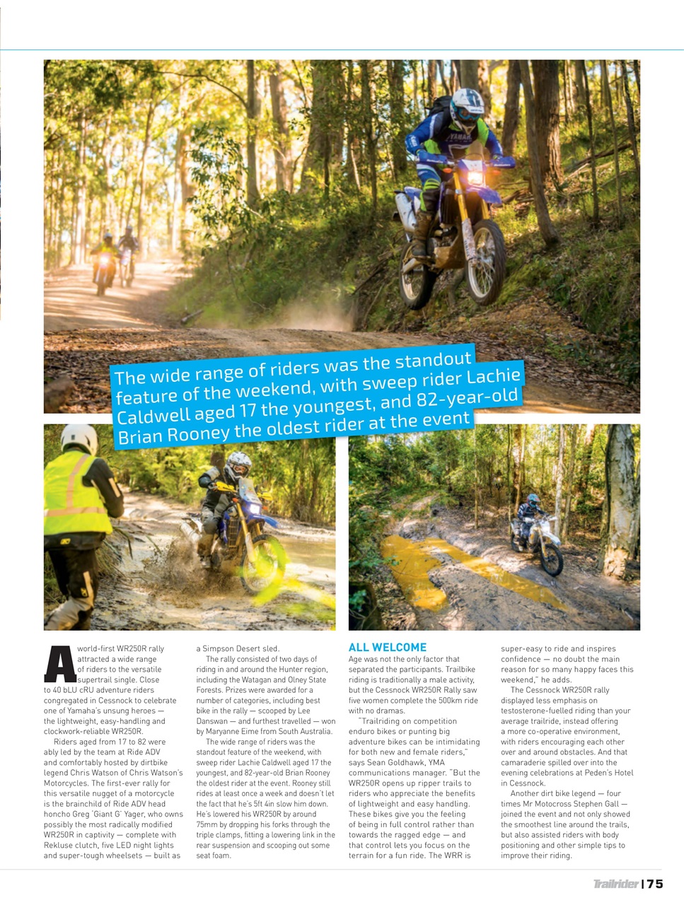 Trailrider Preview Pages