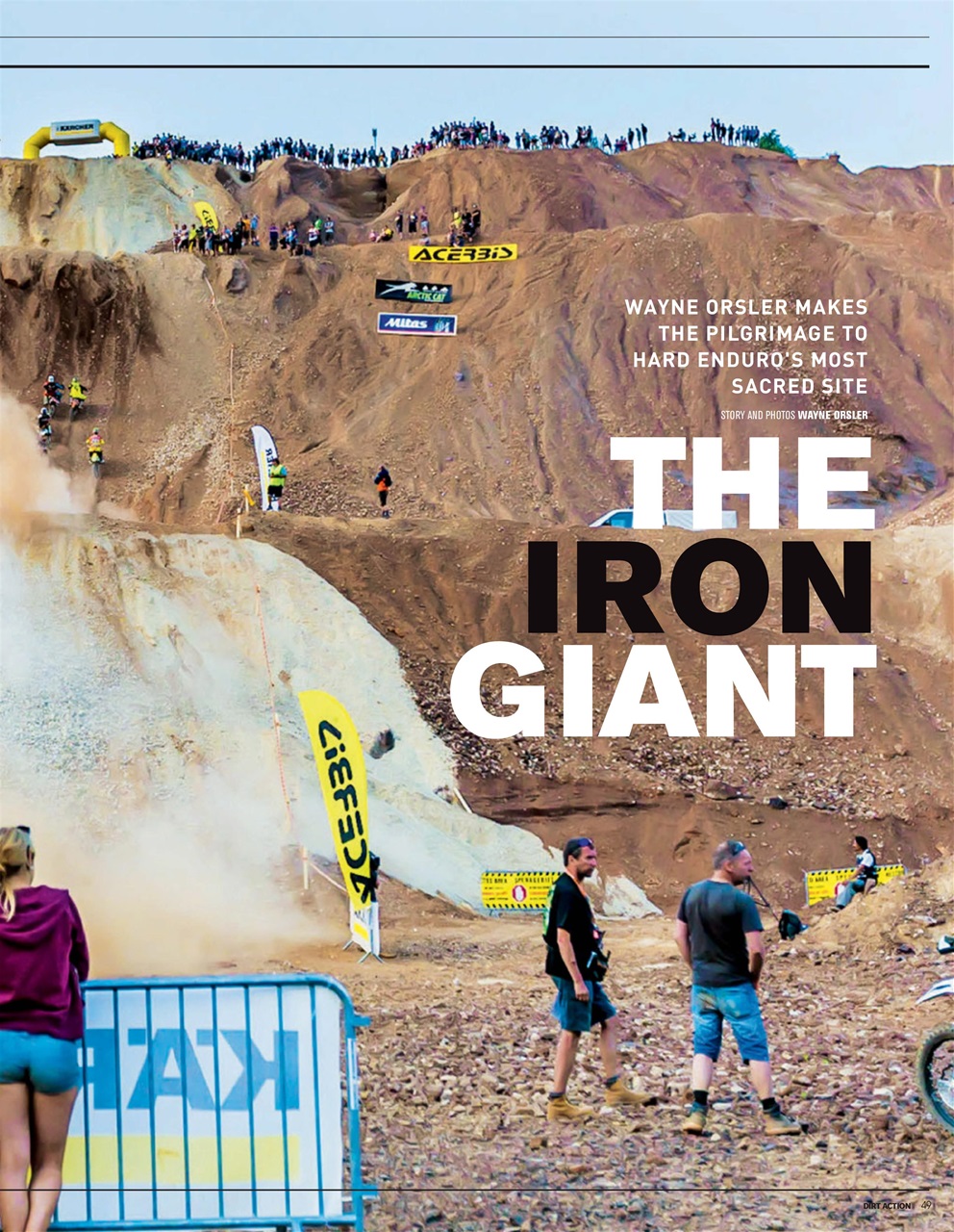 Dirt Action Preview Pages