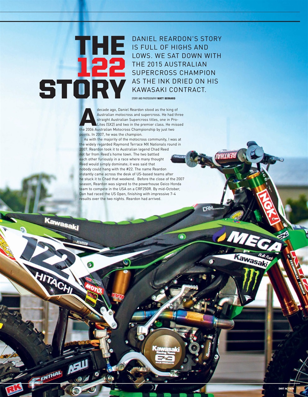 Dirt Action Preview Pages