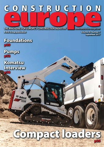 Construction Europe issue September 2017