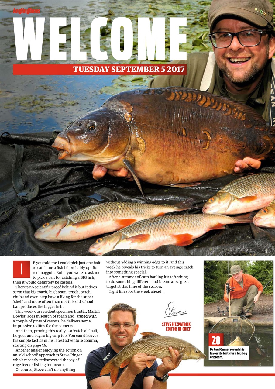 Angling Times Preview Pages