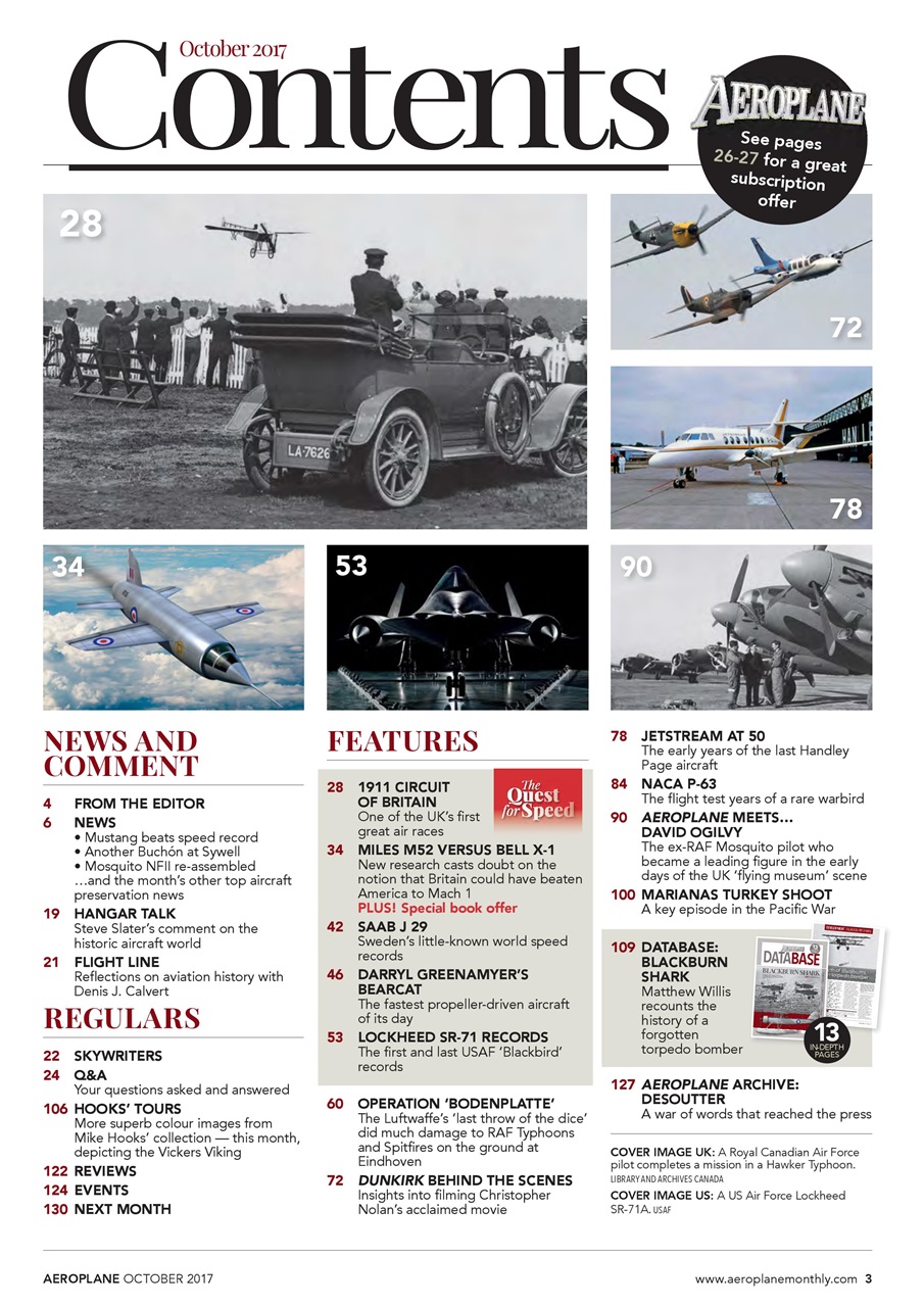 Aeroplane Preview Pages