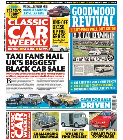 Classic Car Weekly issue 6th September 2017
