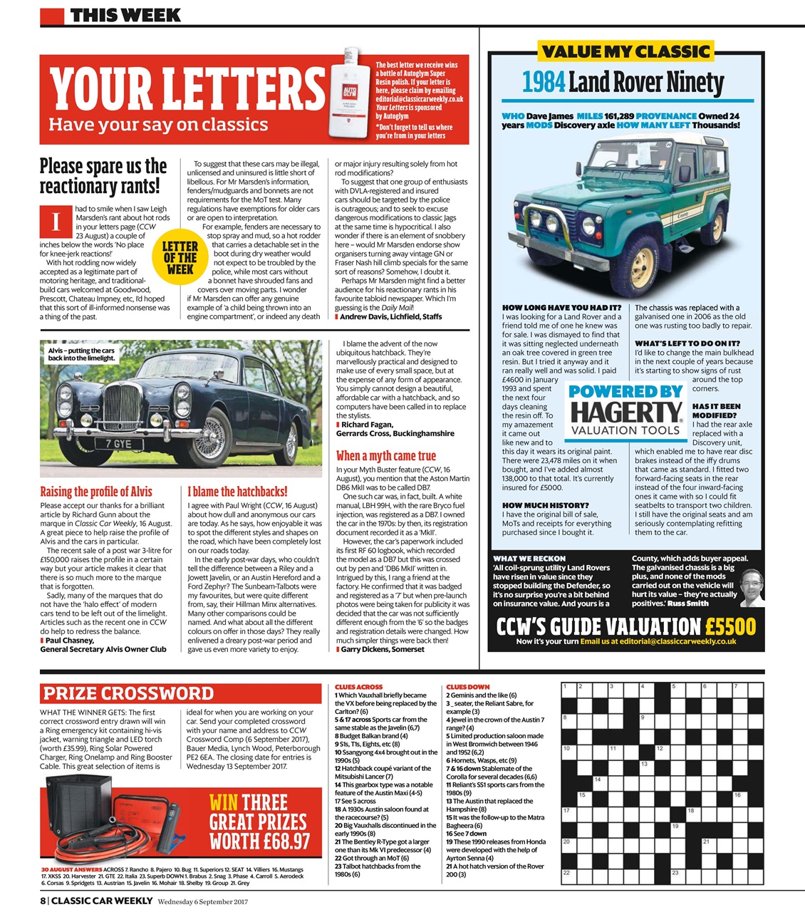 Classic Car Weekly Preview Pages
