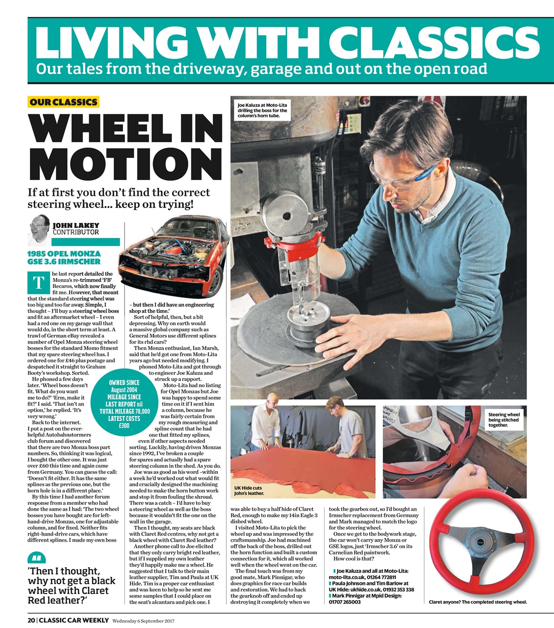 Classic Car Weekly Preview Pages