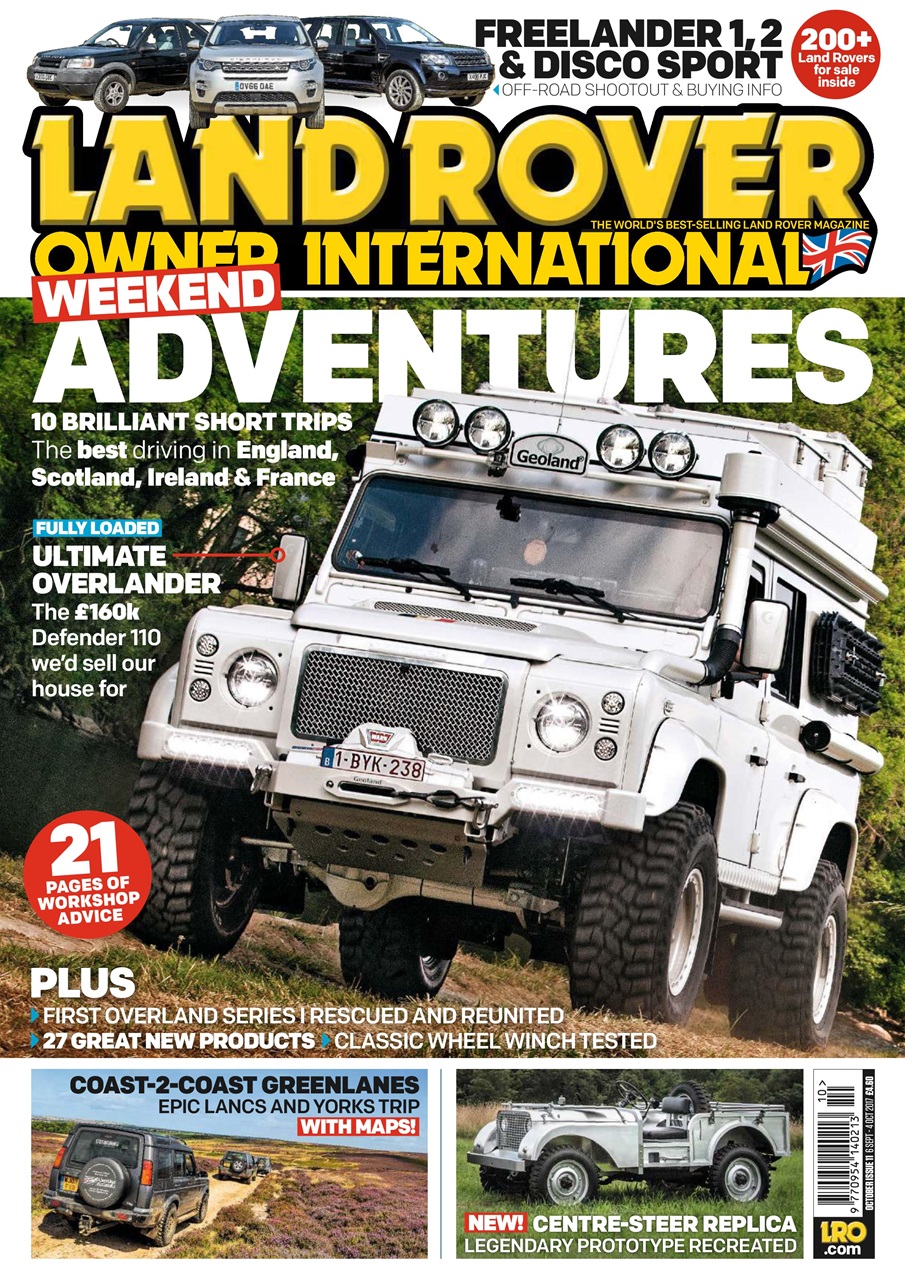 Land Rover Owner Preview Pages