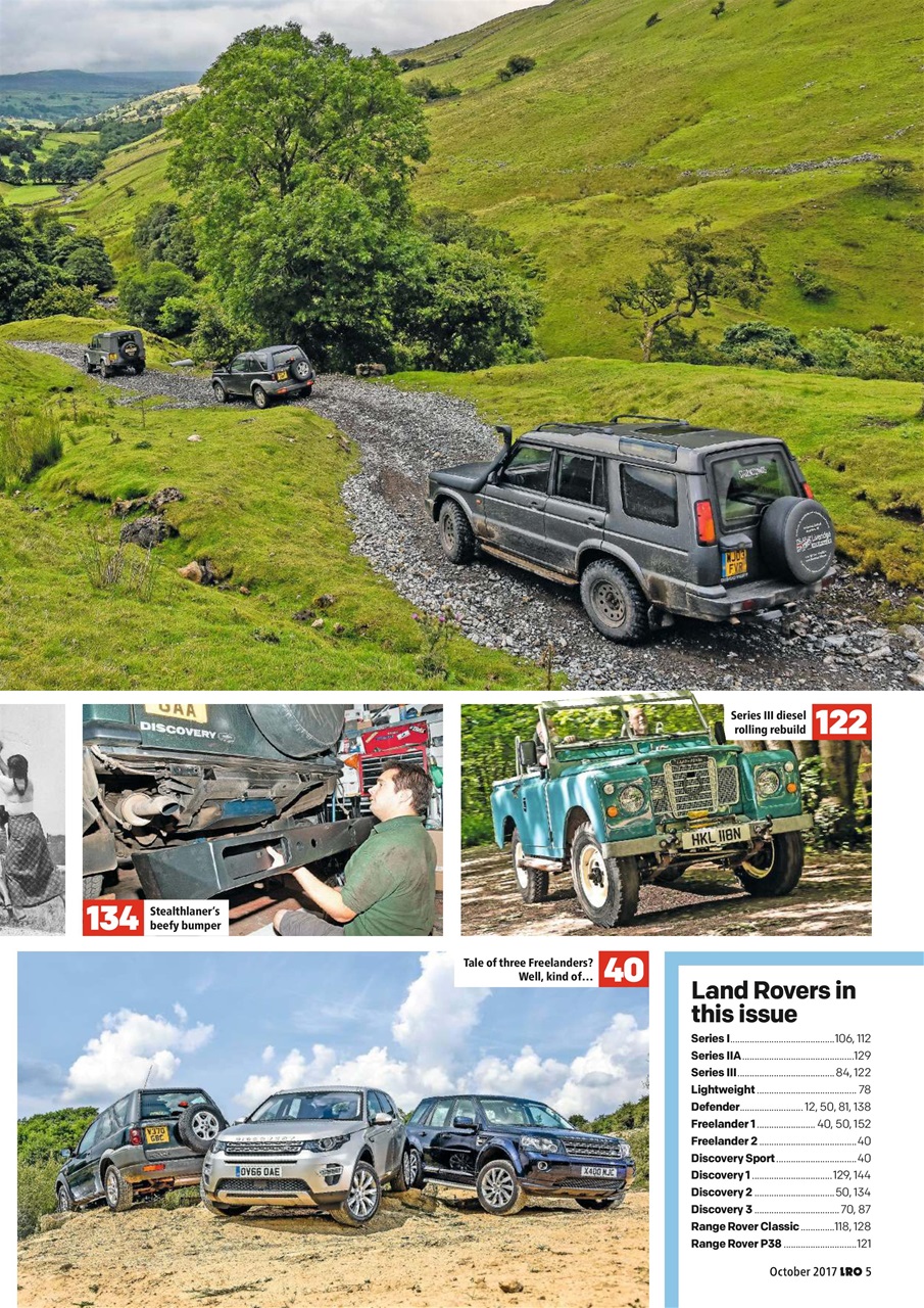 Land Rover Owner Preview Pages
