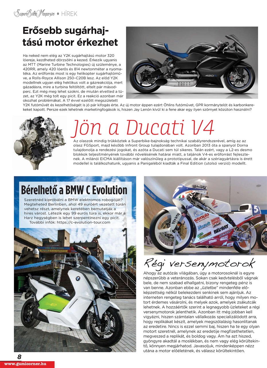 SuperBike Hungary Preview Pages