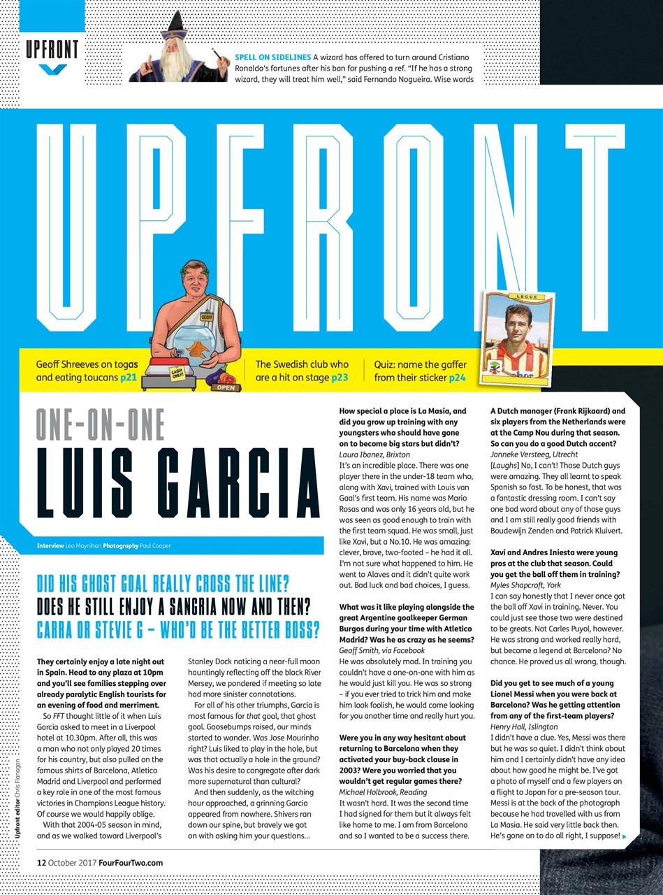 FourFourTwo Preview Pages